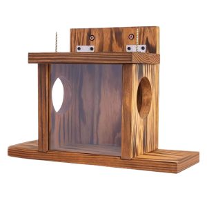Wood Squirrel Feeder