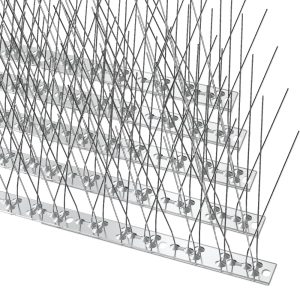 wohohoho Bird Spikes for Pigeons with Stainless Steel Base