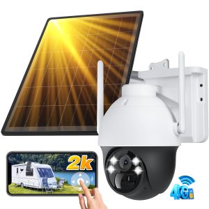 4G LTE Security Camera Outdoor Wireless No WiFi