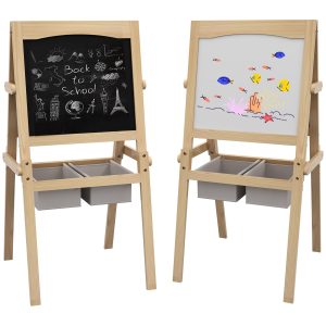 AIYAPLAY Kids Easel with Paper Roll