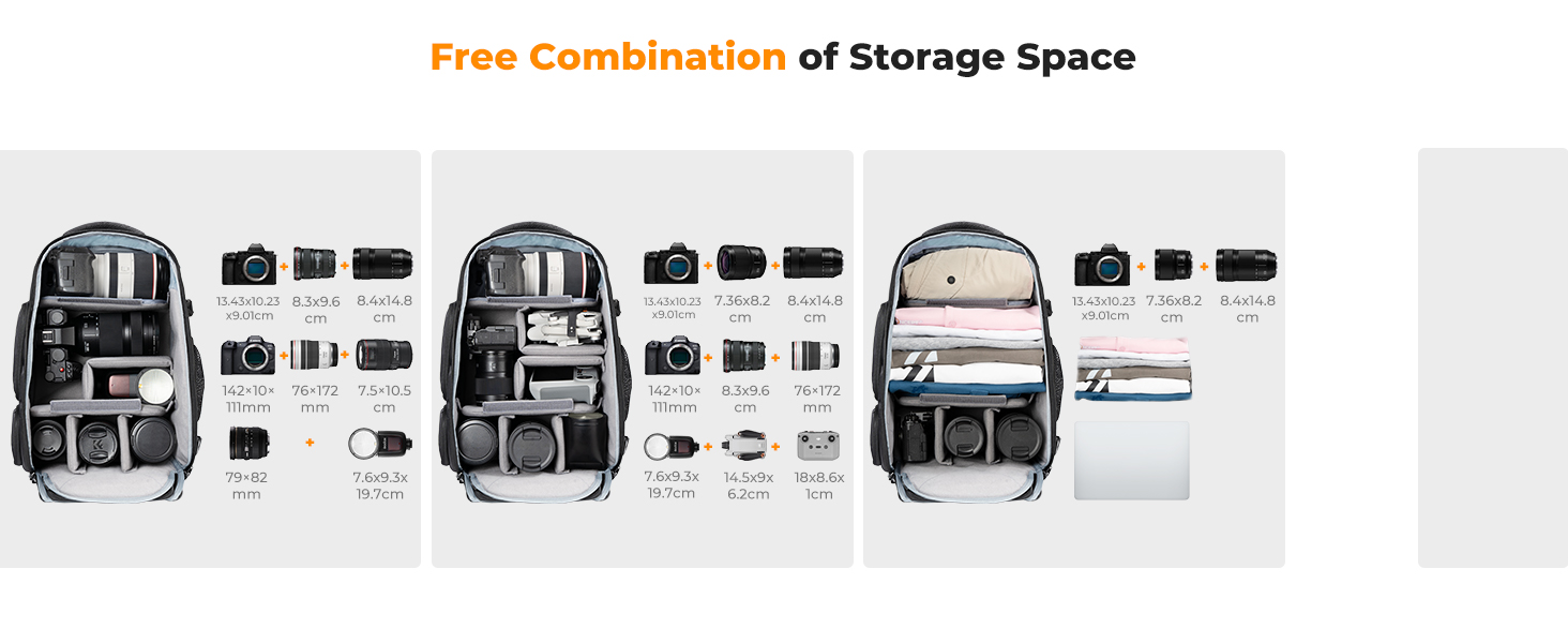 K&F Concept Camera Backpack