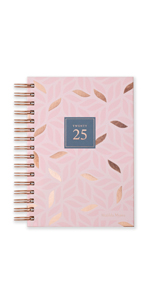 2025 Diary Pink