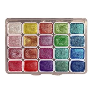 Gdiojnfg Glitter Watercolour Paint