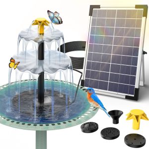 SUJFEE 6W Solar Water Fountain Pump