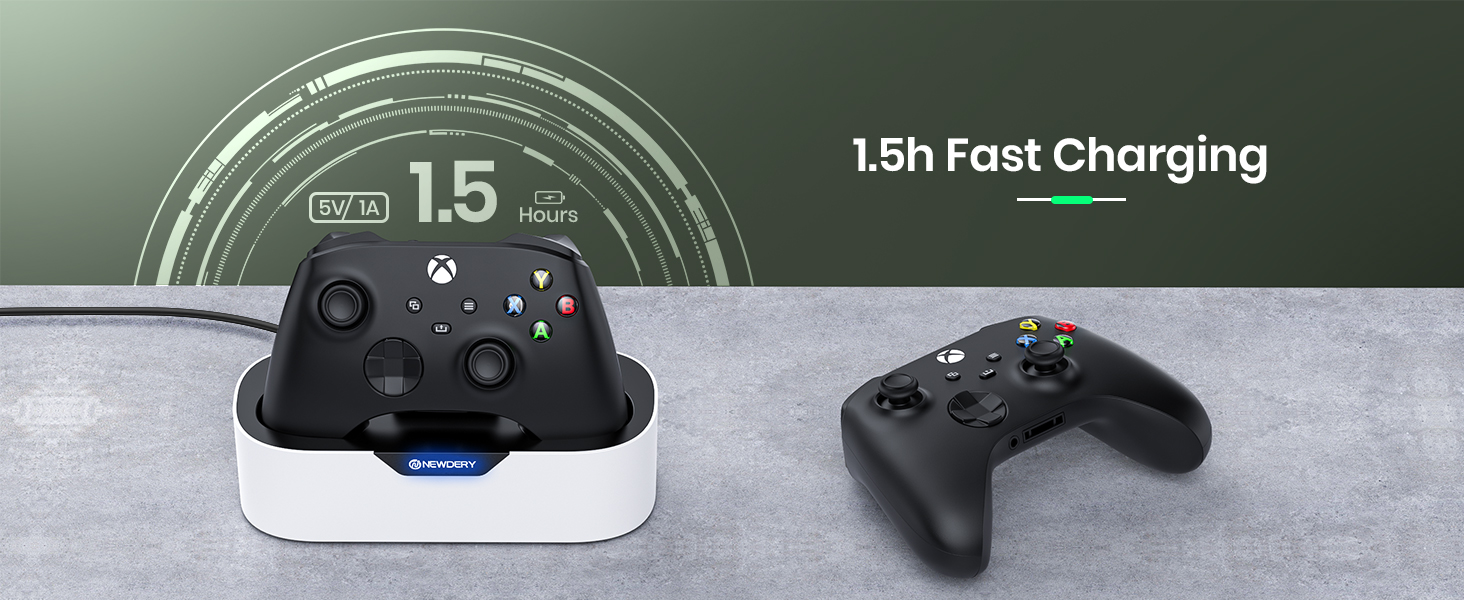 Charger for Xbox Wireless Controllers