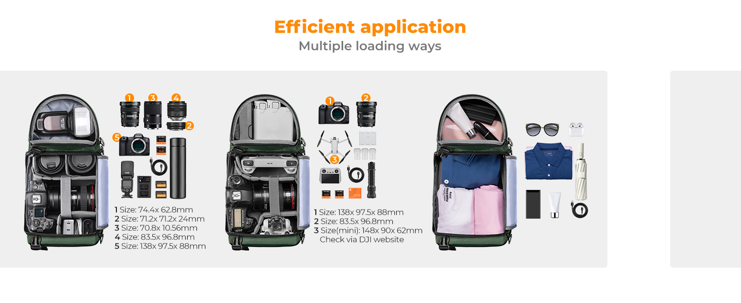 K&F Concept Camera Sling Bag