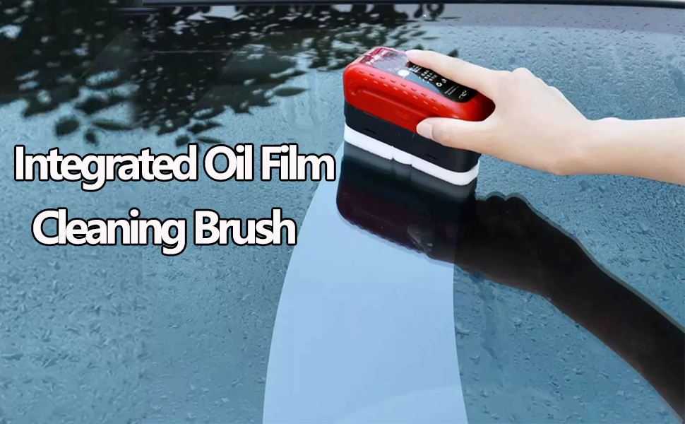 automotive oil film cleaning brush