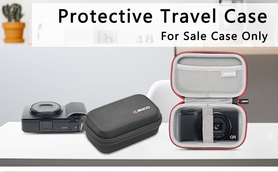  RLSOCO Case for RICOH GR III Compact Camera 