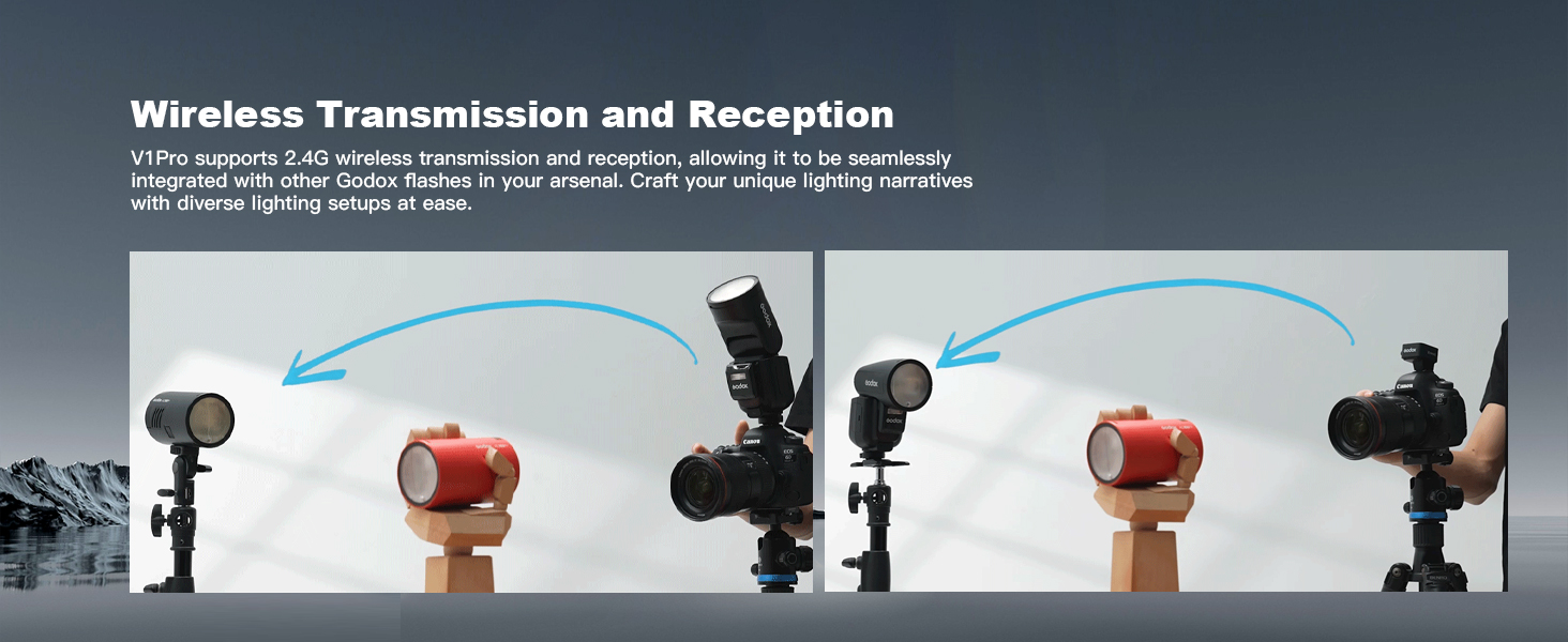 Godox V1Pro C/N/S/F/O Camera Flash