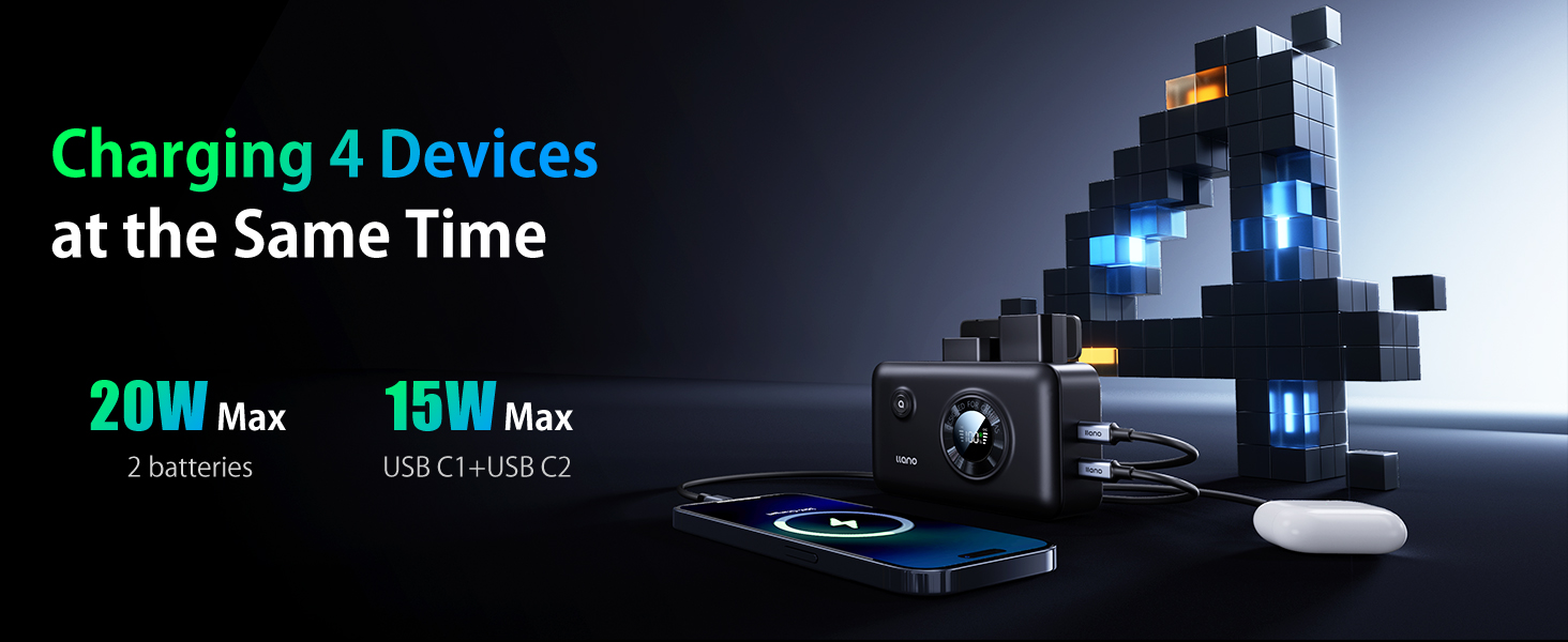 Charging 4 Devices at the same time