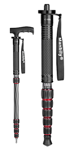 Manbily Mini Tripod Base for Monopods 3/8