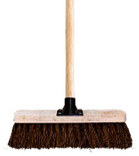 12 Inch Bassine Broom