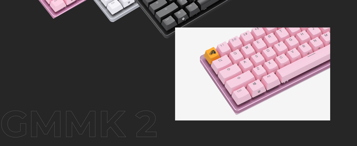 Glorious Gaming GMMK 2 Full Size (96%) - Mechanical Gaming Keyboard, Aluminium Frame, Customisable
