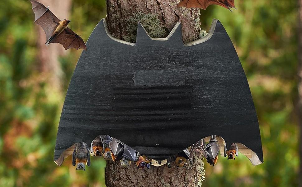 Wooden Castle Bat Houses