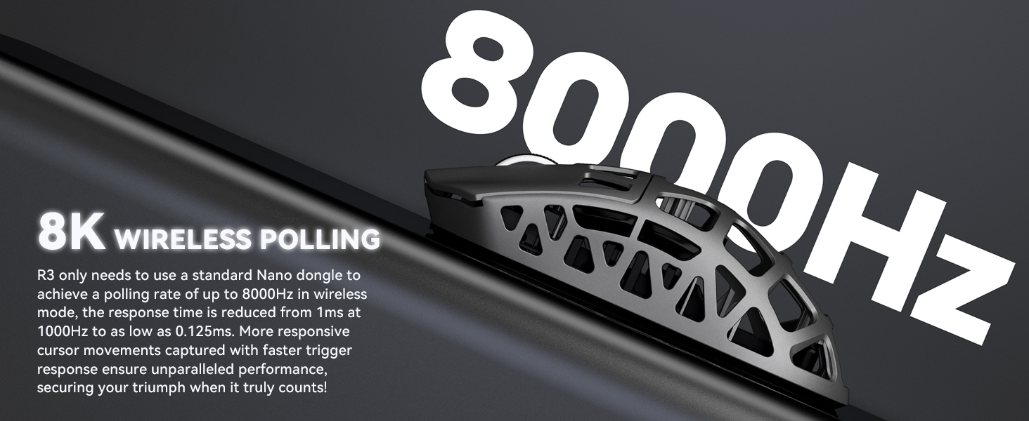 R3 Magnesium Alloy Mouse