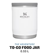 Stanley Classic Legendary Food Jar 0.4L Hammertone Lake with spork - BPA-Free Stainless Steel Foo...