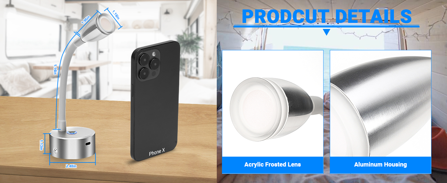 12V Spot Lights Motorhome