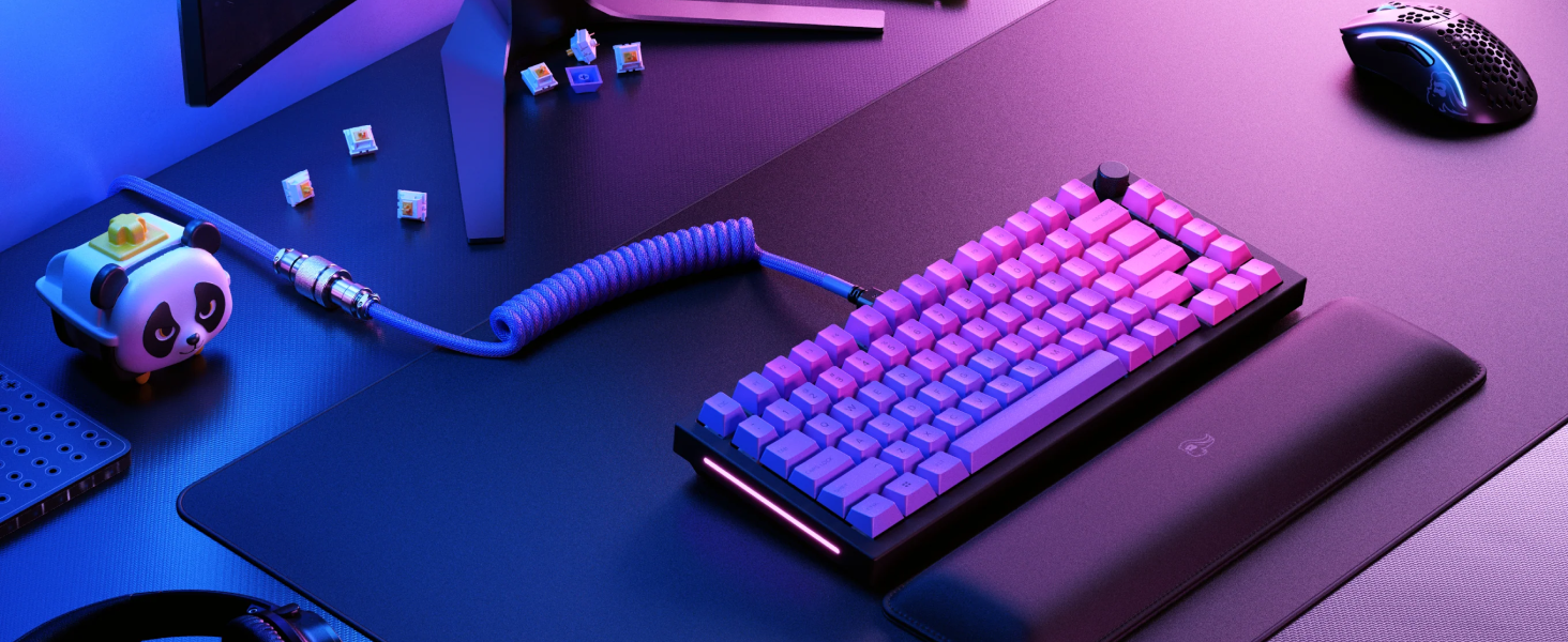 Glorious Gaming GMMK 2 Compact (65%) - Mechanical Gaming Keyboard, Aluminium Frame, Customisable