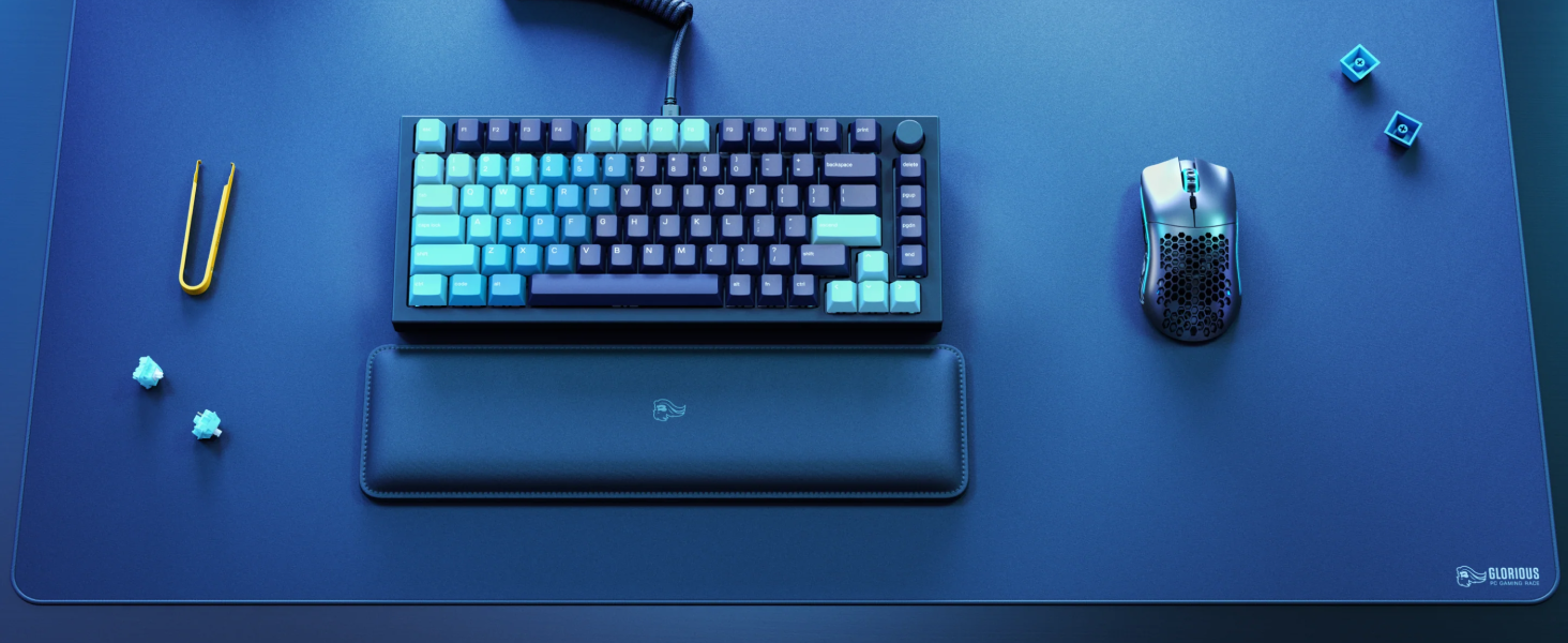 Glorious Gaming GMMK 2 Compact (65%) - Mechanical Gaming Keyboard, Aluminium Frame, Customisable