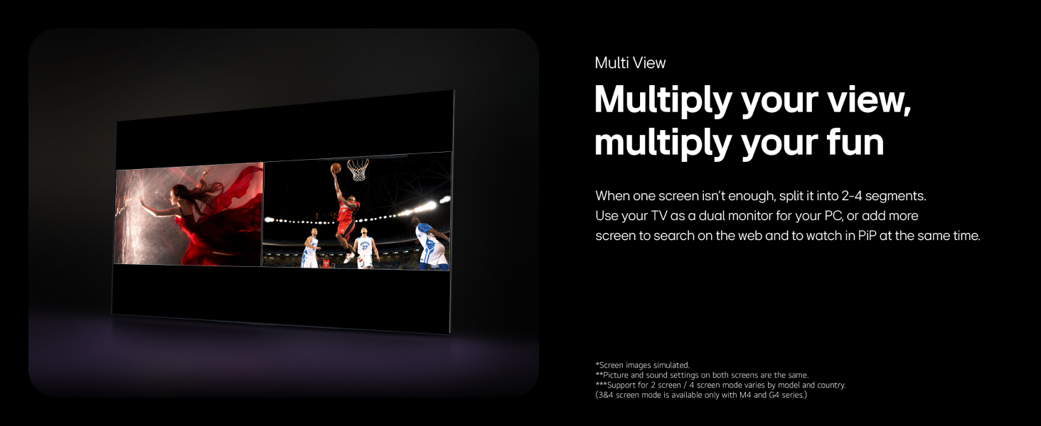 Multiply your view, multiply your fun