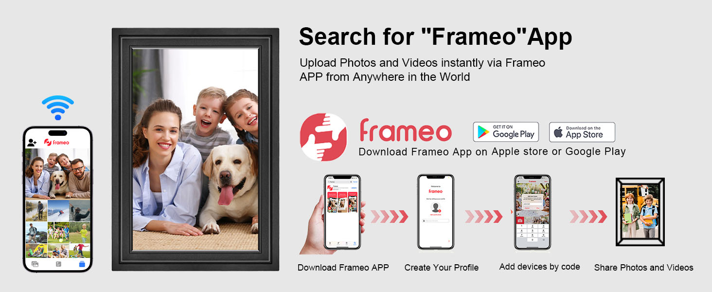 electric photo frame