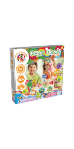 Paper flowers for children - Science4you