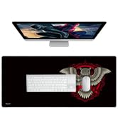 mousemat desktop small big keyboard black gel rest wrist support game pc office accessories