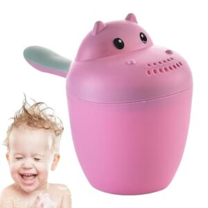 Baby Bath Cup | Hippopotamus Baby Shampoo Rinse Cup - Waterfall Rinser Bath Cup Kid Wash Hair Bathing Flusher Protection Eye for Kids