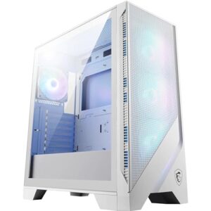 MSI MAG FORGE 320R AIRFLOW WHITE Mid-Tower PC Case - ATX Capacity