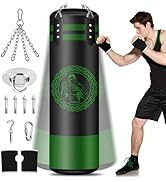 NZQXJXZ 79'' Enlarged Punching Bag Cover, Waterproof Boxing Bag Cover To Fix Heavy Punch Bag Free...