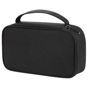 FAVORTALK Cable Carrier Organizer Protable Travel Pouch Shockproof Material Surface Waterproof Cable Organiser for Women Men Universal Carry Travel Gadget Bag for Charger Hard Disk Earphone