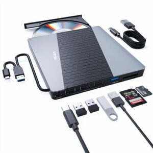 Unitek External CD DVD Drive