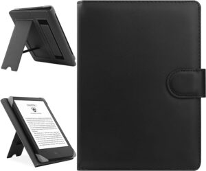 HoYiXi Universal Case Compatible with 6.8" Kindle Paperwhite/6" All-new Kindle 2022&2019/Kobo Clara HD/Kobo Clara 2E Leather Stand Cover for 6-6.8'' PocketBook/Tolino/Sony E-Book Reader