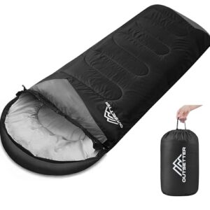 Sleeping Bags for Adults 3 Season Backpacking Lightweight Waterproof Cold Weather Sleeping Bag for Kids Warm Camping Hiking Outdoor Travel Hunting with Compression Bags