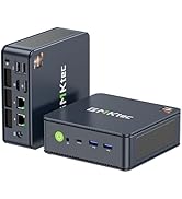 GMKtec Mini PC 5700U, M5 Pro Dual LAN 2.5G Desktop Computer with 11 Pro, AMD Ryzen 7 5700U (8C/16...