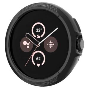 Spigen Liquid Air Case Compatible with Google Pixel Watch 3 45mm (2024) - Matte Black