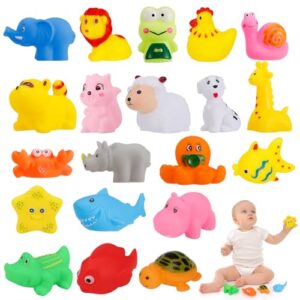 ViEinkaufen 20 Pcs Baby Bath Toys