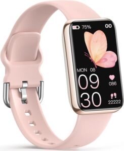 Slim Fitness Tracker with Heart Rate
