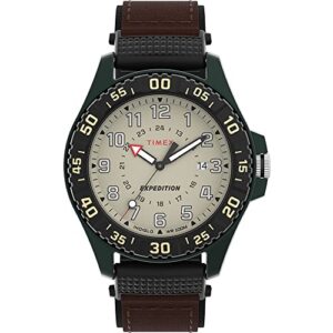 Timex Men's Quartz Expedition Camper Watch with Dial Analogue Display and Nylon Strap
