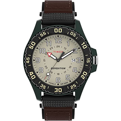 Timex Men's Quartz Expedition Camper Watch with Dial Analogue Display and Nylon Strap