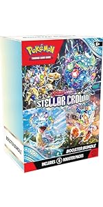 Pokémon TCG: Scarlet & Violet—Stellar Crown Booster Bundle (6 Booster Packs)