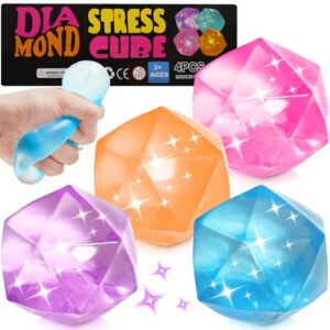 4Pcs Stress Balls for Adults and Kids