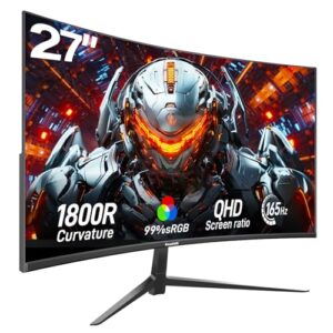 Gawfolk 2K 165Hz Curved Monitor