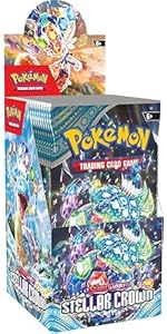 Pokémon TCG: Scarlet & Violet—Stellar Crown Booster Bundle (18 Booster Packs)