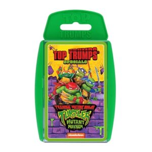 Top Trumps Teenage Mutant Ninja Turtles Dedicated Deck Card Game Educational Gift for Ages 6 Plus