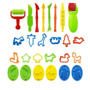 26 PCS Play Dough Tools