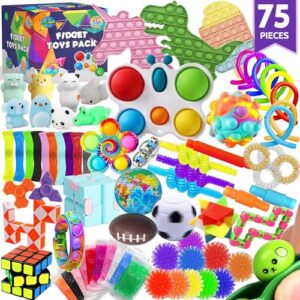 75 pcs Fidget Toys Kids Pack - Pinata Fillers