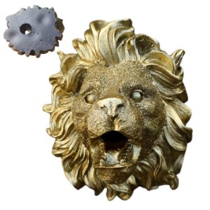 Rosixehird Fountain Spitter | Lion Gold Trim Fountain Sprayer