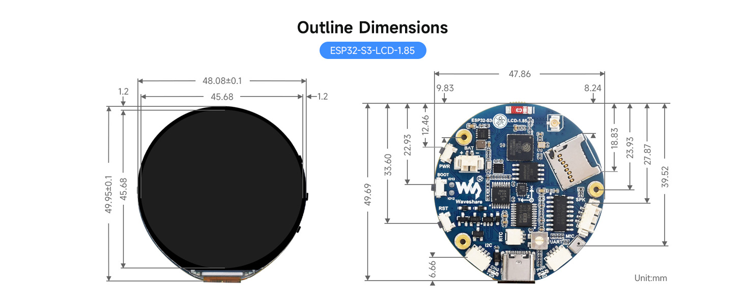 ESP32-S3-LCD-1.85