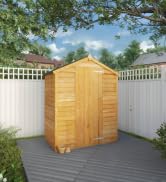 Waltons 4' x 4' Children's Snug Garden Playhouse with Tower | Tongue and Groove | Wooden Den Play...